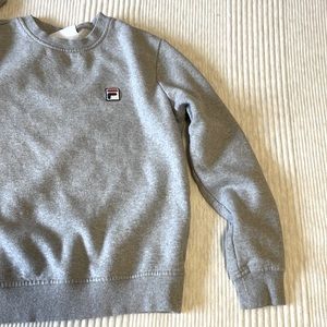 FILA Heather Grey Sweatshirt size Small